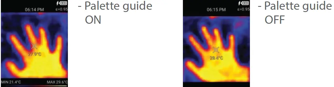 COLOR PALETTE GUIDE ON,OF