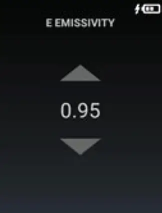 emissivity