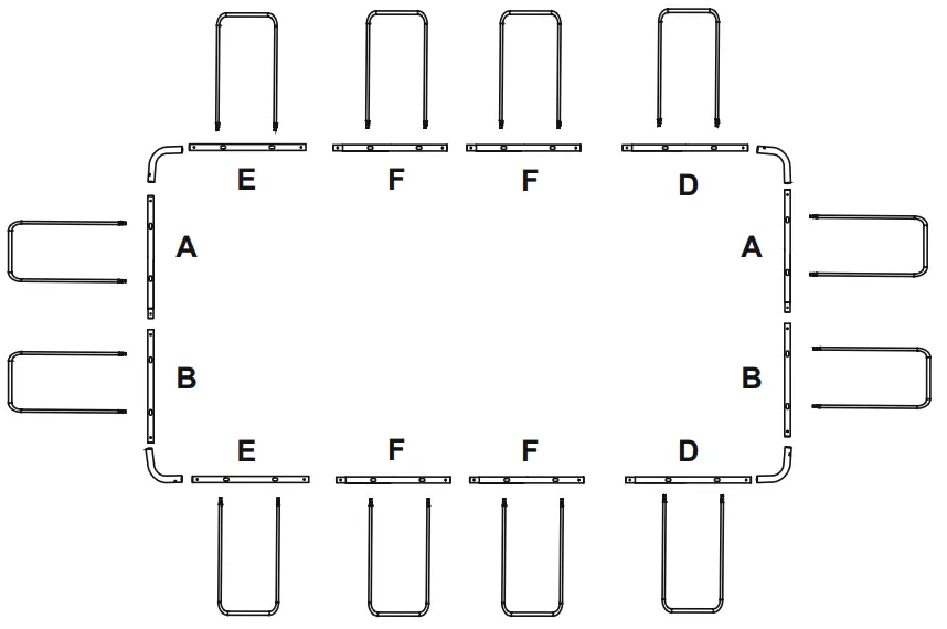 Bestway 56629 Power Steel Rectangular Frame Poo - 01