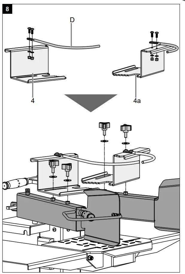 Attachment / Before starting the equipment illustration