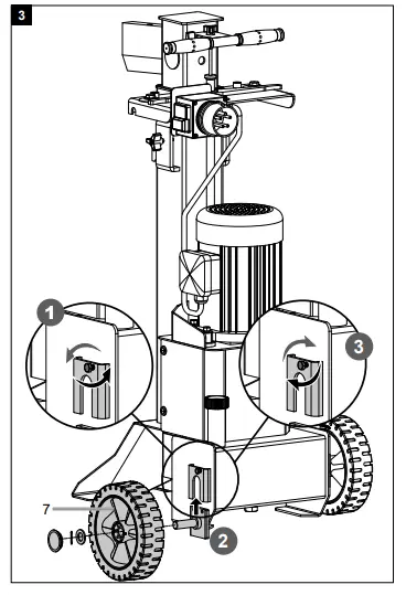 Attachment / Before starting the equipment illustration