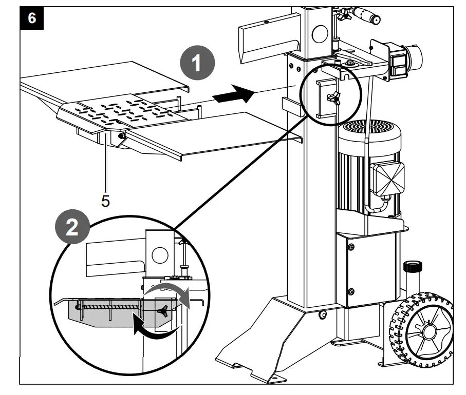 Attachment / Before starting the equipment illustration