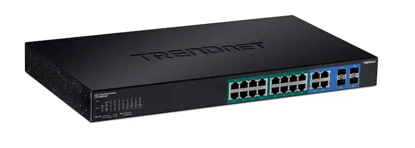 Trendnet Tpe-1620wsf Poe Web Smart Switch Series Installation Guide