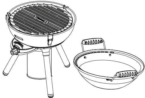 CAMPINGAZ 2000030685 Party Grill 400 CV Stove-fig1