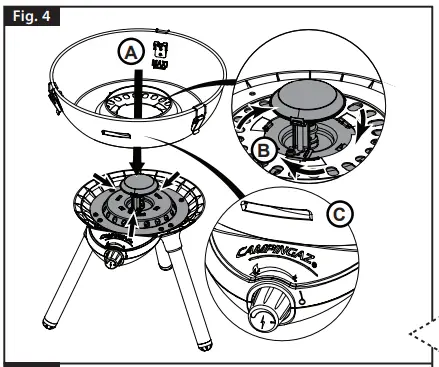 CAMPINGAZ 2000030685 Party Grill 400 CV Stove-fig5