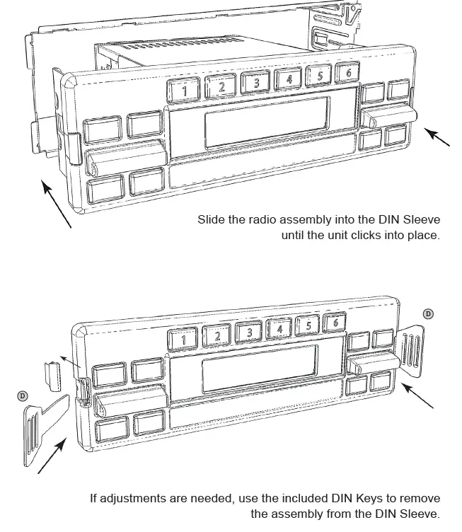 RetroSound Grand Prix Radio Face Display Unit FIG 8