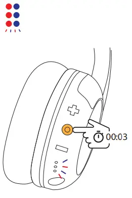 BuddyPhones BT-BP-PLAYP-BLUE Play Plus Bluetooth Headphones 4