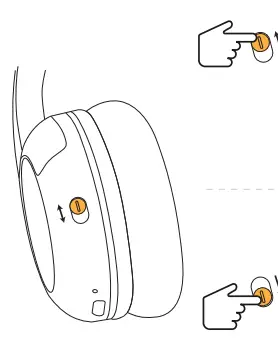 BuddyPhones BT-BP-PLAYP-BLUE Play Plus Bluetooth Headphones 6