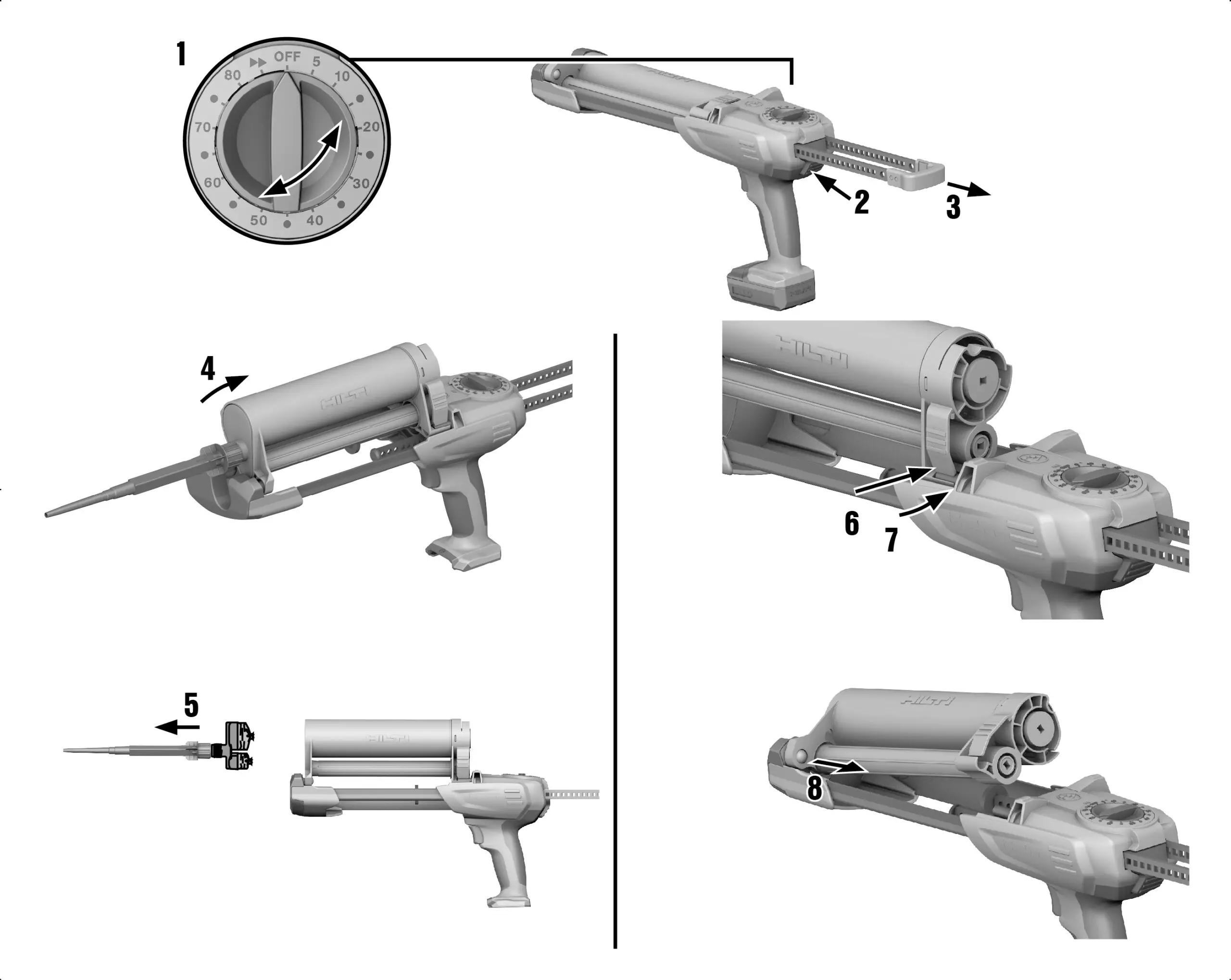 HILTI-500A12-Cordless-Mortar-Dispenser-6