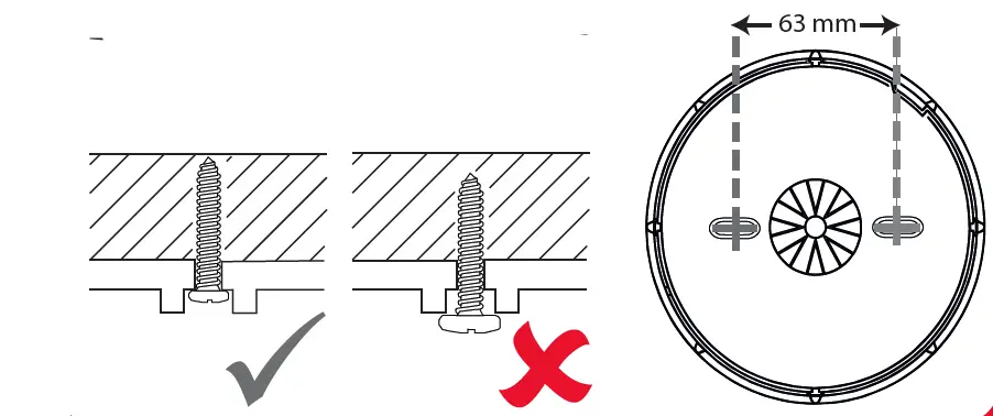 firecell FCX-191 Combined Sounder Detector Visual Indicator fig 2