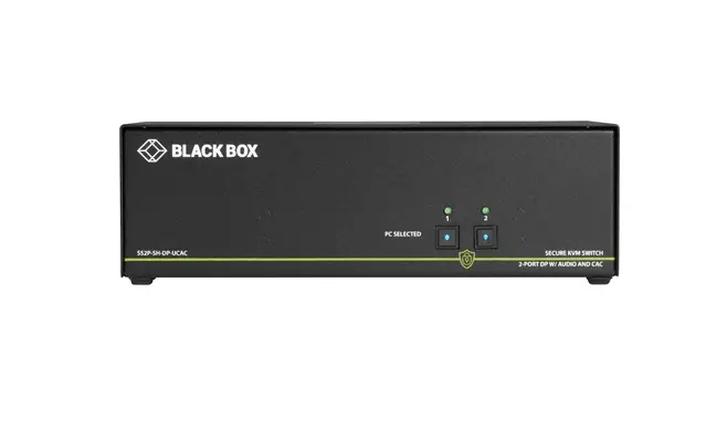 Black Box Usm-2s0-mm7 Advanced Display Port Secure Kvm Switch User Guide