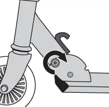 ZINC ZC07922 Flash Two Wheeled Folding Scooter 3