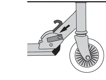 ZINC ZC07922 Flash Two Wheeled Folding Scooter 4