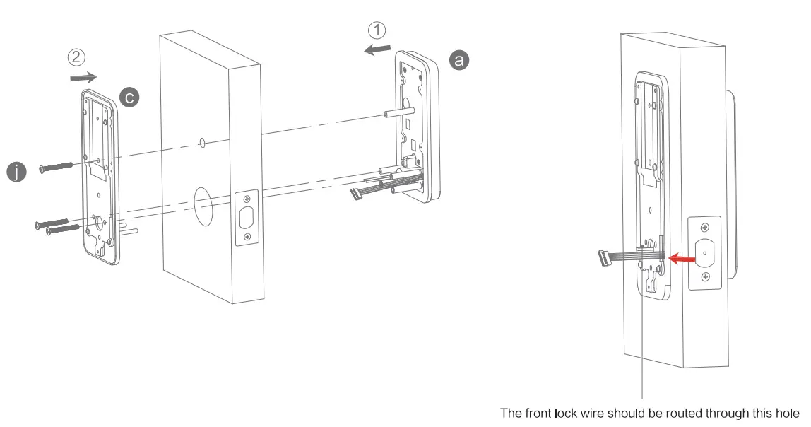 GONEO GNK-SA01 Smart Door Electronic Lock - fig6