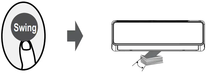 inventor CR2VO 24B Air Conditioning Systems - Swing function