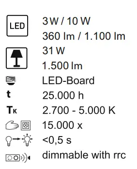 Paul Neuhaus 8180-95 Q LINEA LED Ceiling Light 3