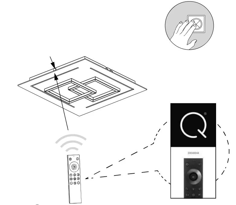 Paul Neuhaus 8180-95 Q LINEA LED Ceiling Light 6