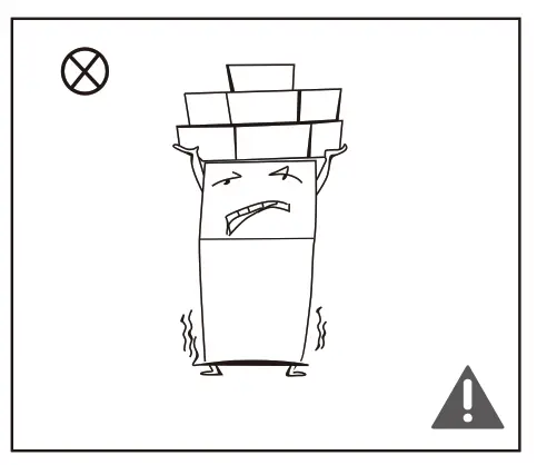 Midea HD 325FWEN Refrigerator - refrigerator