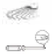 Midea HD 325FWEN Refrigerator - screwdriver