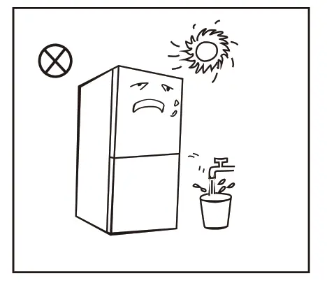 Midea HD 325FWEN Refrigerator - sunlight.