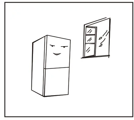 Midea HD 325FWEN Refrigerator - unstable)