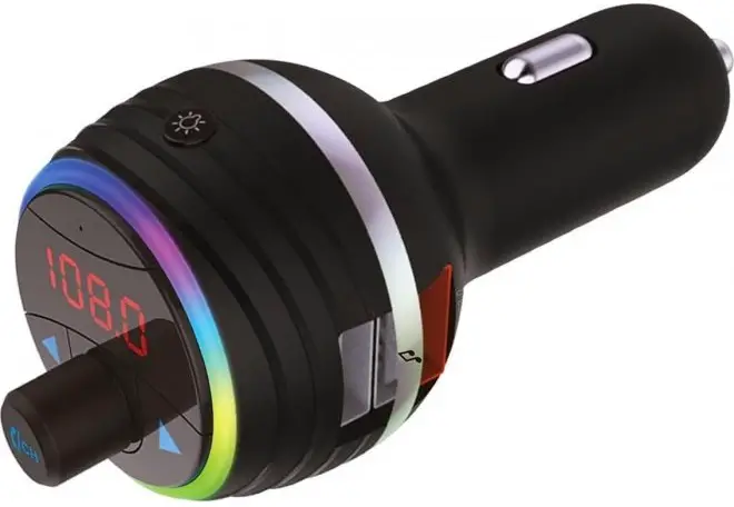 Peiying URZ0483 Car Fm Transmitter With Bluetooth Function