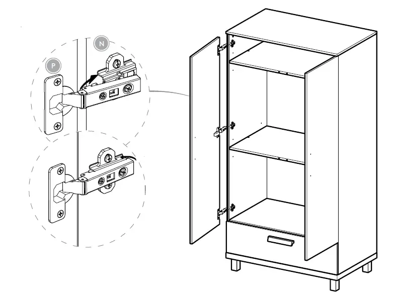 Silver Cross Hoxton Wardrobe FIG (35)