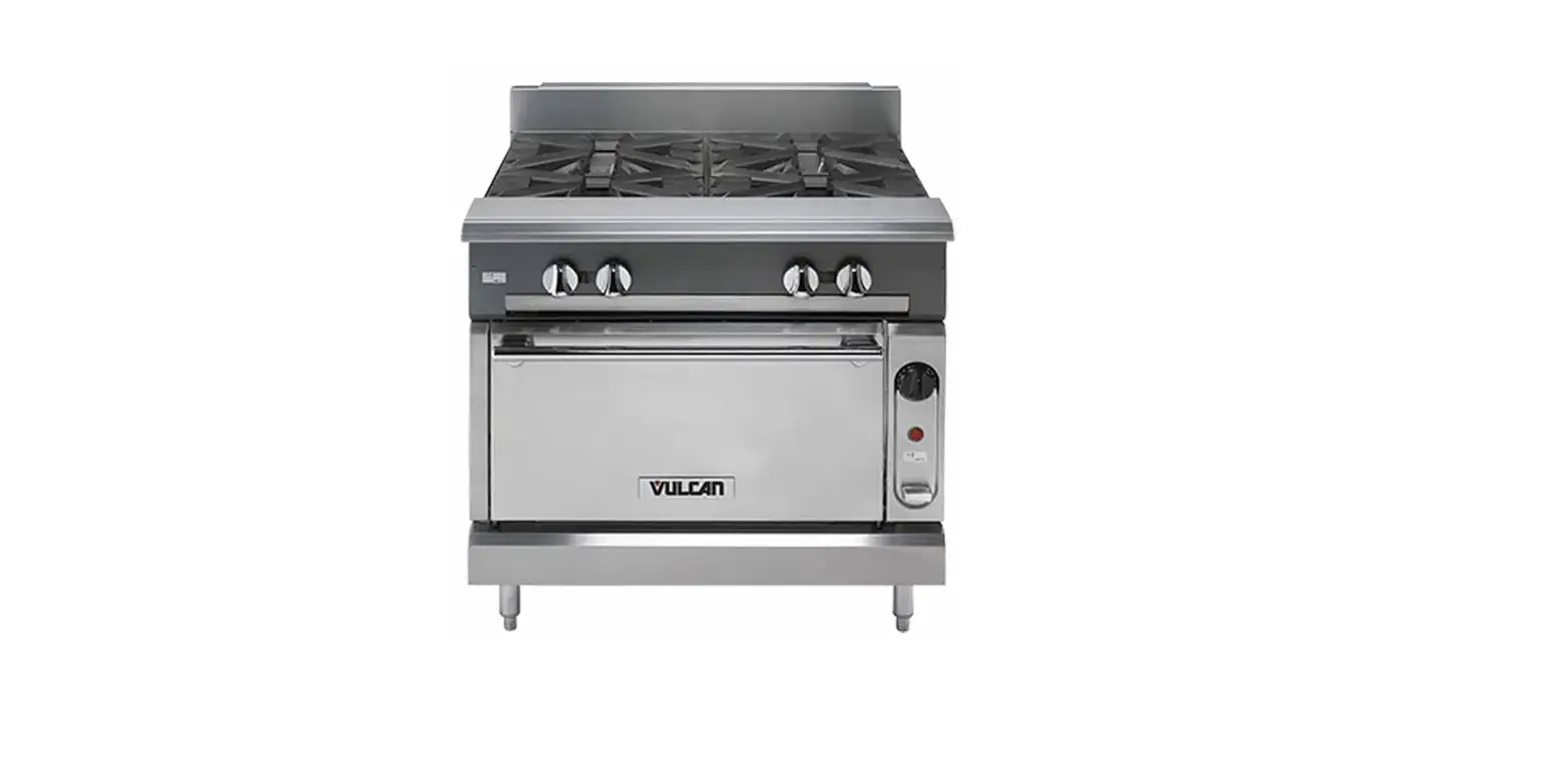 Vulcan V4b24b Natural Gas 4 Burner 24