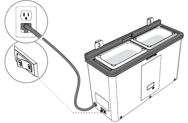 SERVER CW-T 87750 ConserveWell Heated Utensil Holder-4