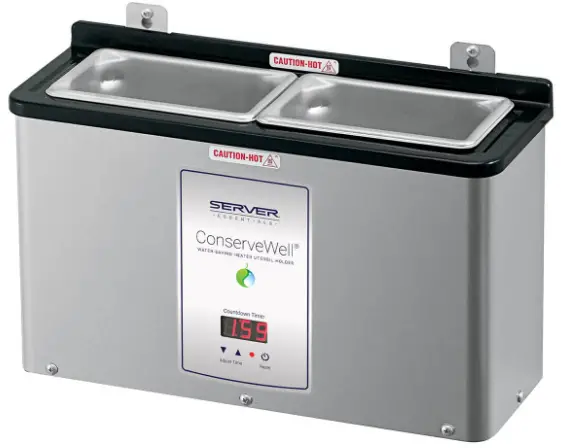 SERVER CW-T 87750 ConserveWell Heated Utensil Holder