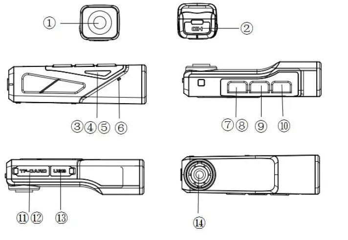 Camcorder 4K Video Camera ORDRO EP7 (2)