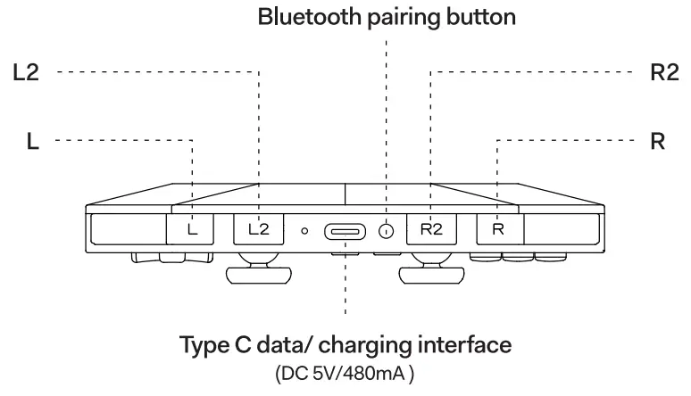 PB TAILS Choc Bluetooth Wireless Controller - 6