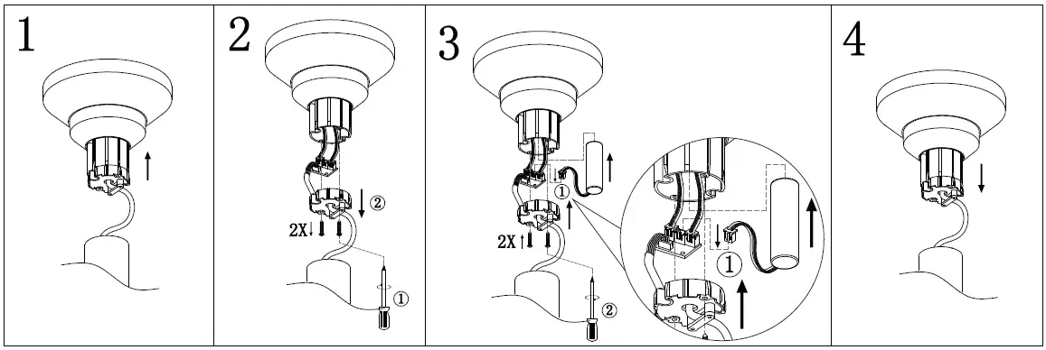 ENDON LIGHTING 96927 Halton Single Light Floor Lamp-4