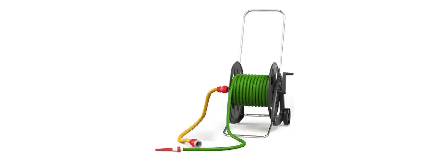 Honey Joy Topb004006 Garden Hose Reel Cart Hose Storage Cart With Wheels Instruction Manual