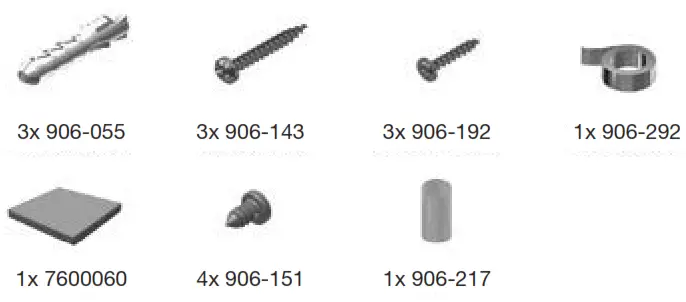 NOVY 7600400 Flatline Wall Hood - fig2