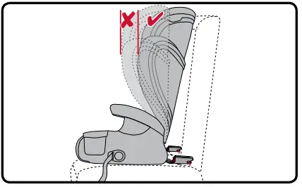 britax Skyline 2 Stage BeltPositioning Booster Car Seat - connector