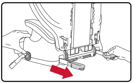 britax Skyline 2 Stage BeltPositioning Booster Car Seat - lower connector