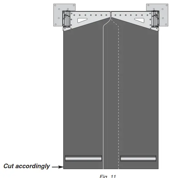 TMI POLAR PRO 30Inch Wide x 78Inch High Swinging Doors I- bottom