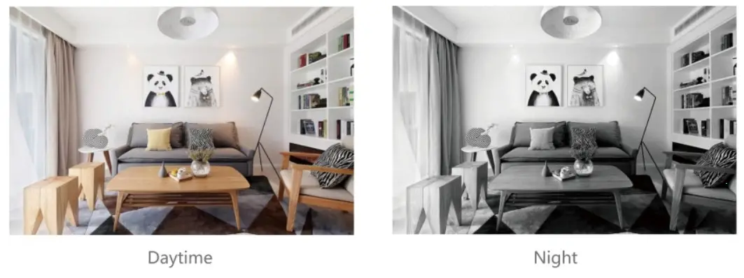 LaView F1 Indoor Security Camera - night mode