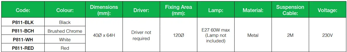 eurotech-P811-Weastly-Cordset-LED-Pendant-Light-in-Black,-Brushed-Chrome-fig-1