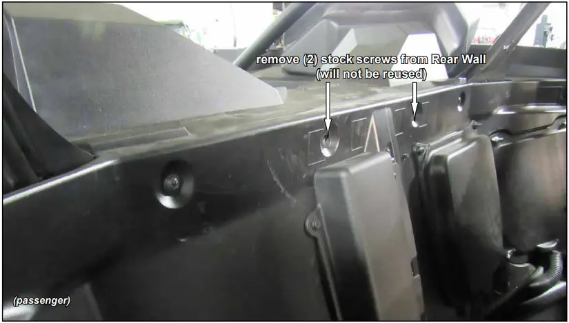 SUPERATV Kawasaki Teryx KRX 1000 Rear Windshield B01