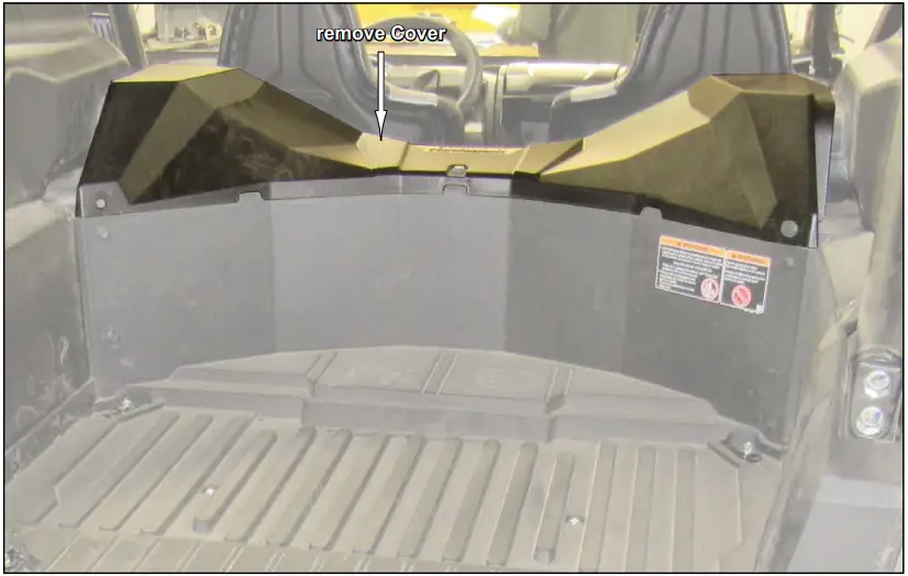 SUPERATV Kawasaki Teryx KRX 1000 Rear Windshield B02