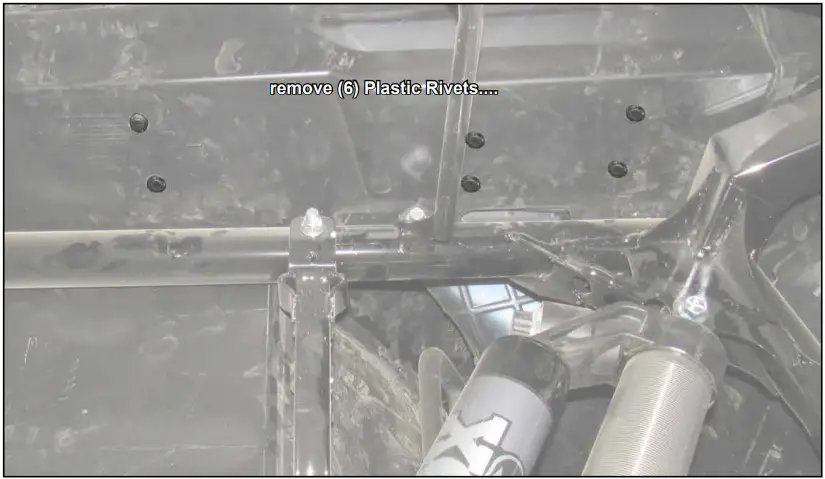 SUPERATV Kawasaki Teryx KRX 1000 Rear Windshield B03