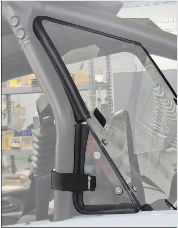 SUPERATV Kawasaki Teryx KRX 1000 Rear Windshield B12