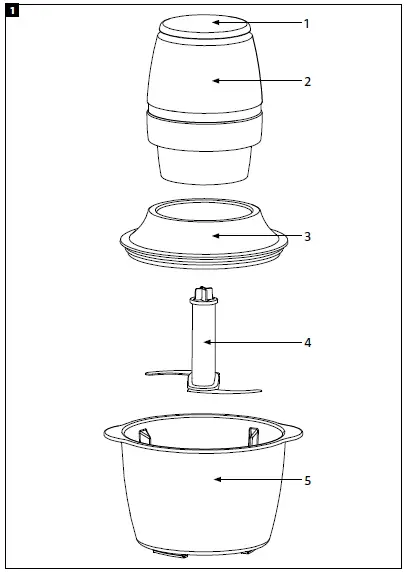 Bright 021452 Mini Chopper-1