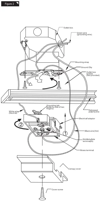 Cloudy Bay LTHR005SMXX 3PK Smart LED Track Head - figer 2