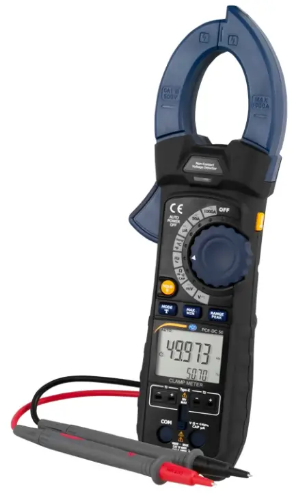 PCE Instruments PCE-DC 50 AC DC Clamp Meter