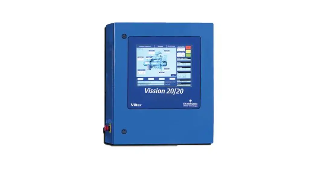 Emerson 3485fcsd Vilter Vission 20/20 Panel Software User Manual