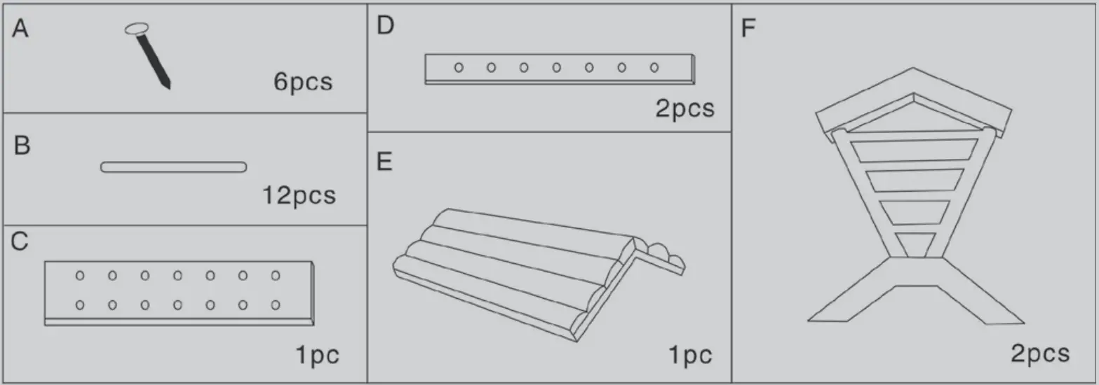 KERBL 82888 Hay Crib Nature-FIG2