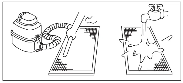 mrcool HAC1448HAH48 PRODIRECT SERIES Air Handler - AIR FILTER REMOVAL